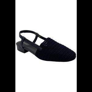 Vaneli Women's Janet Slingback Heeled Sandals Navy - Narrow